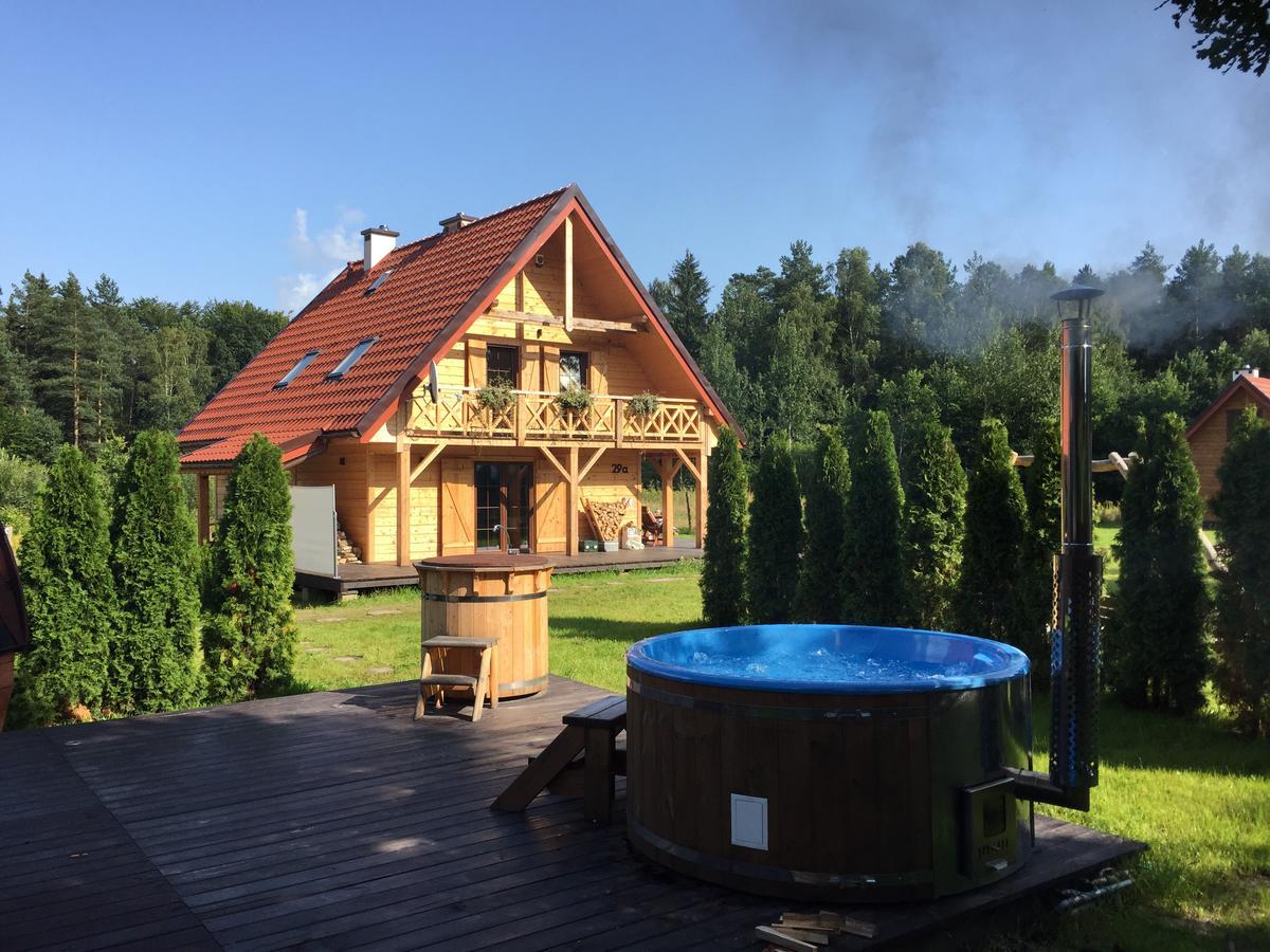Wypoczynek Na Mazurach U Sebka Villa Łukta Eksteriør bilde