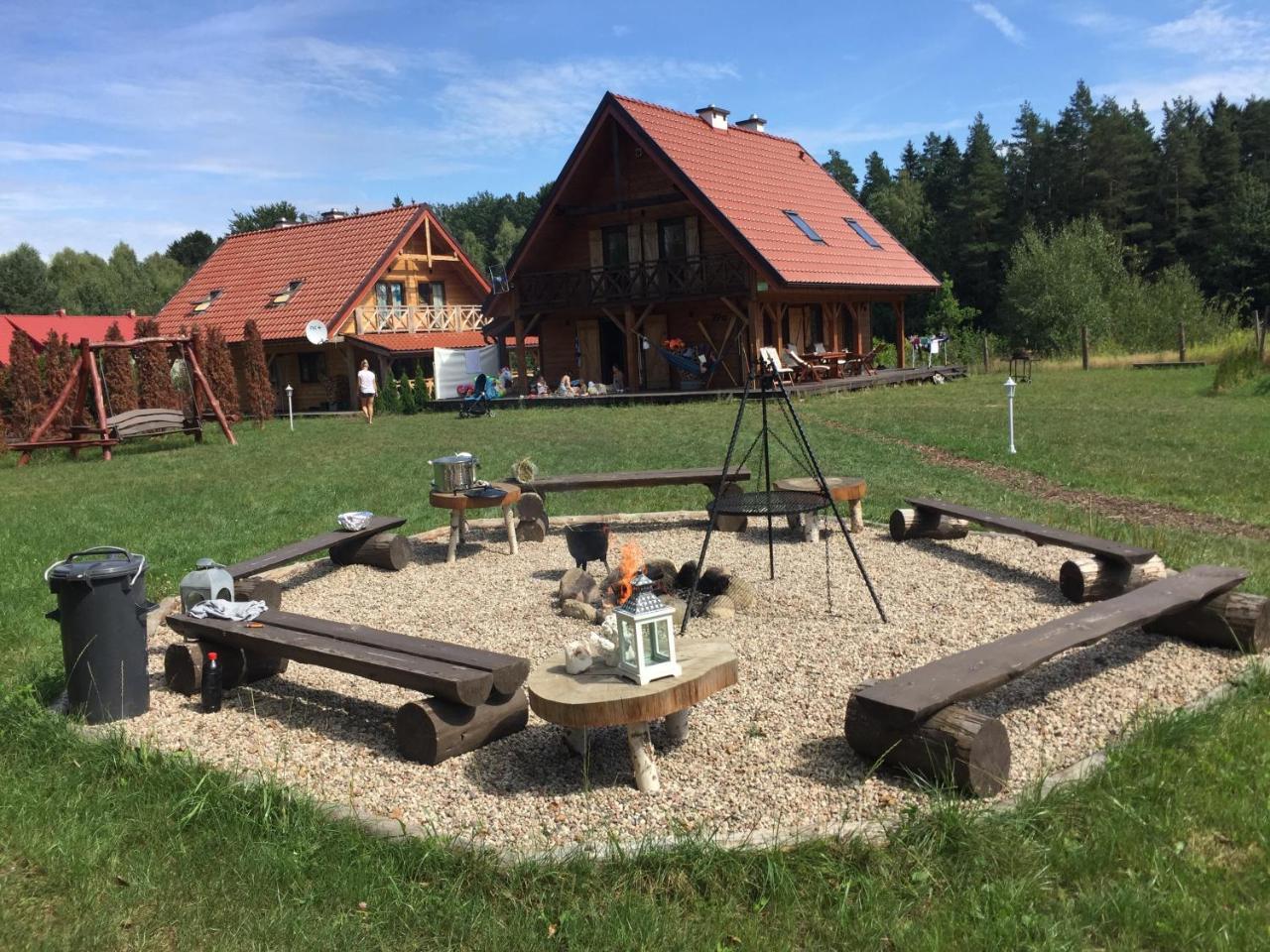 Wypoczynek Na Mazurach U Sebka Villa Łukta Eksteriør bilde